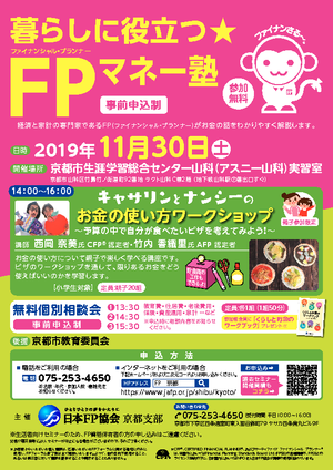 【親子講座】お金の使い方ワークショップ〜予算の中で自分が食べたいピザを考えてみよう！〜PDF